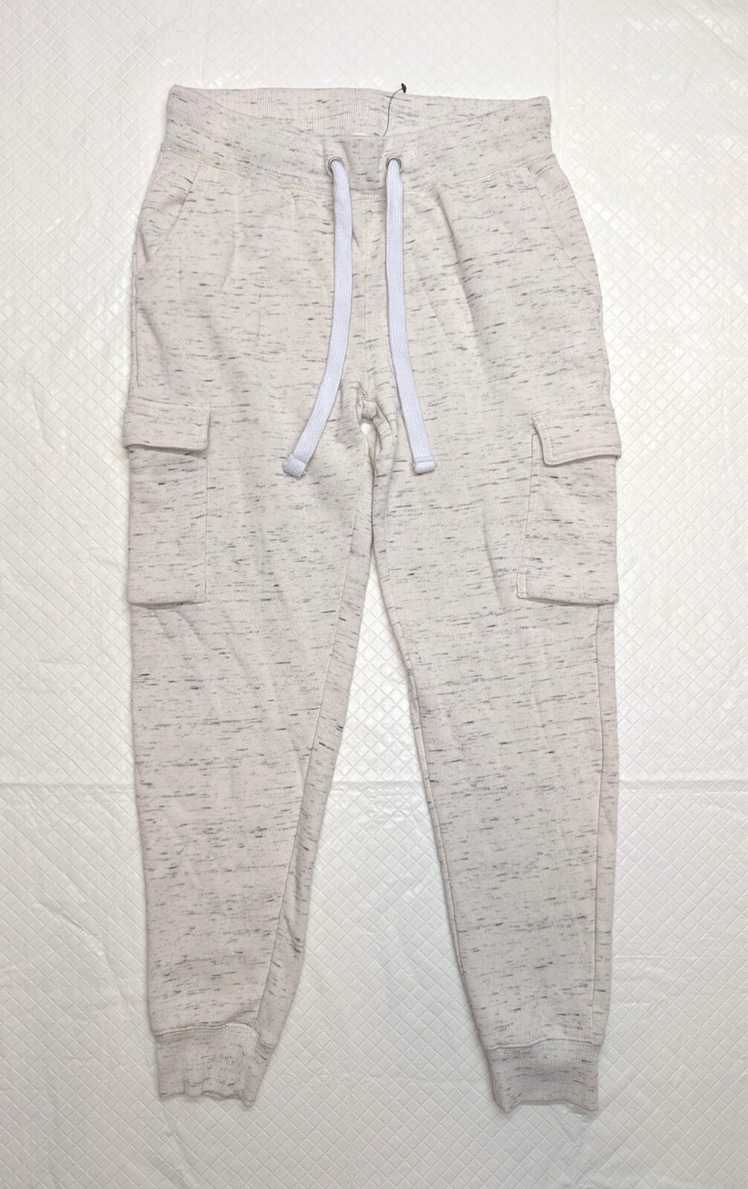 Goodthreads Women's Ultra Soft Fleece Midweight Cargo Jogger Pants, Beige, M